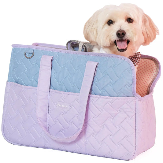 Trendy Travel Buddy: The Airline-Approved Pet Carrier for Posh Paws! ✈️🐾
