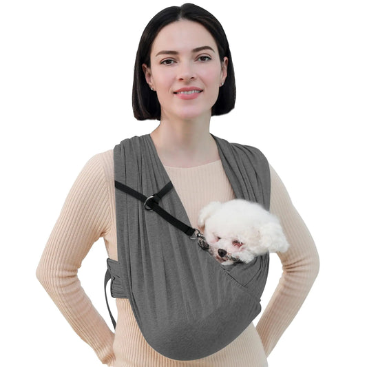 Snuggle & Strut: The Ultimate Hands-Free Pet Sling Carrier! 🐾💖