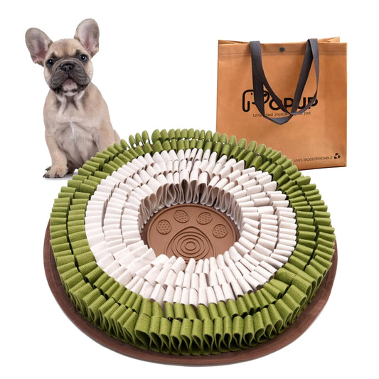 Zen Snuffle Mat: The Paw-sitive Puzzle for Mindful Munching! 🐾🧘‍♂️