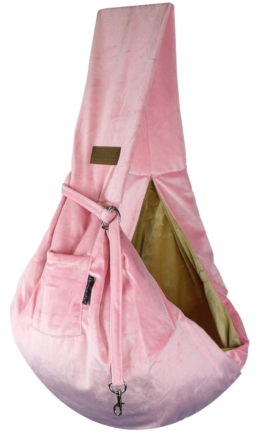 The Parisian: Sassy Pink Pup Sling Carrier